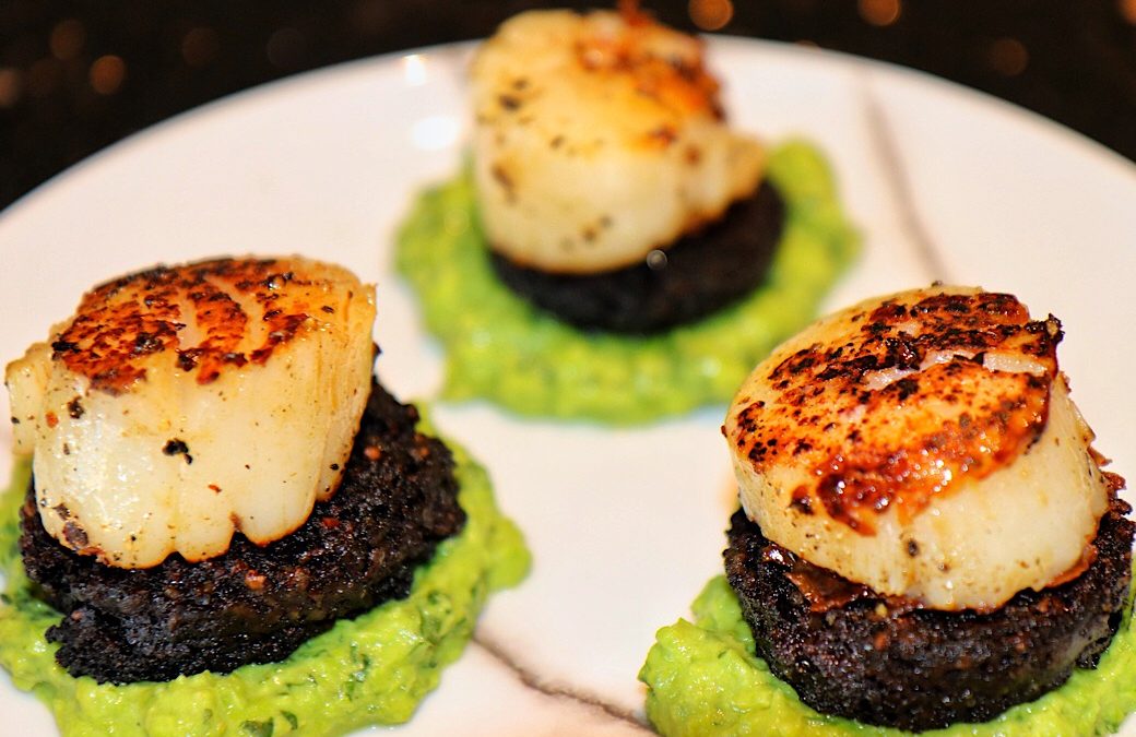 Scallops Black Pudding Arteflame